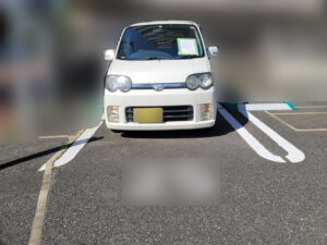 福岡県北九州市 コインパーキングでの放置車両の撤去