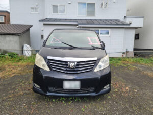 札幌市ににあるコインパーキングでの放置車両の撤去